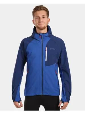 Jachetă softshell pentru bărbați KILPI BALEO-M 1M0113KI ALBASTRU ÎNCHIS