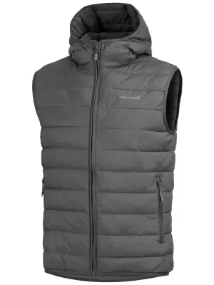 Vesta bărbătească PENTAGON AURORA 2.0 PUFFER HOODED VEST K04011-2.0 CENUȘIU CENUȘIU