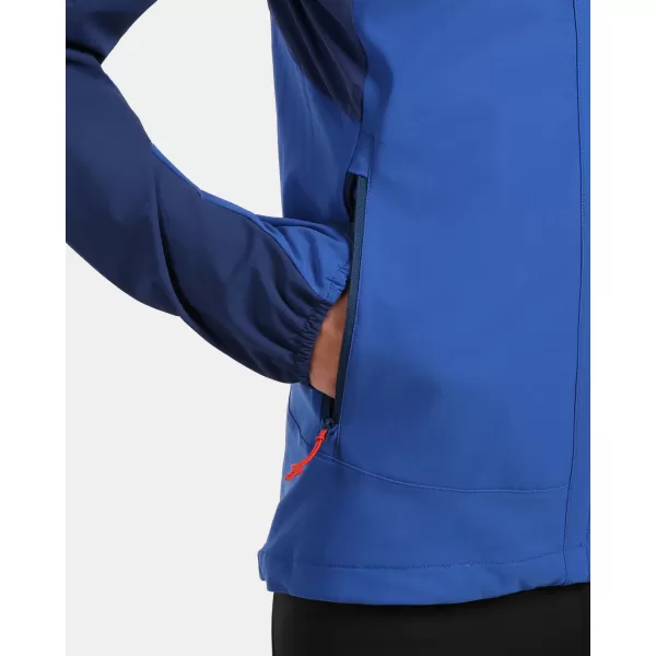  Jachetă softshell pentru bărbați KILPI BALEO-M 1M0113KI ALBASTRU ÎNCHIS 