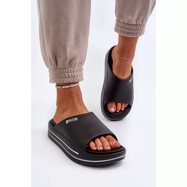  Papuci de damă BIG STAR SHOES NN274A037 NEGRU 