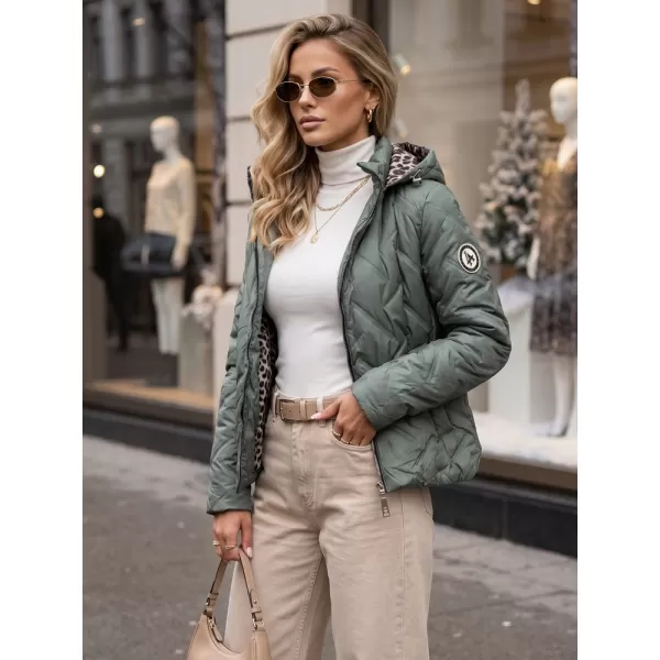  Geaca de dama DSTREET TY5775 VERDE 