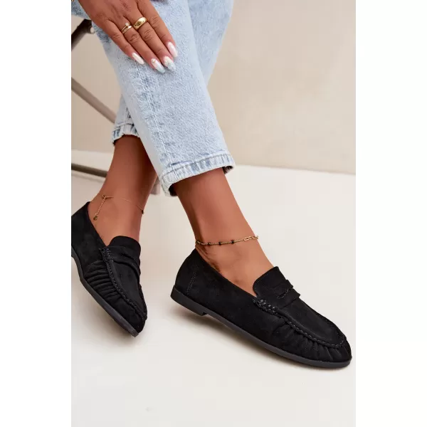  Mocasini de dama BOTO 9881 NEGRU 