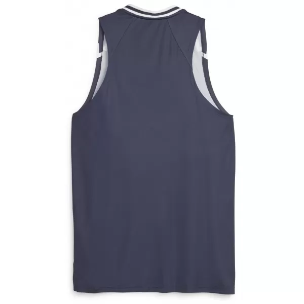  Tricou pentru bărbați PUMA HOOPS TEAM GAME JERSEY 676628-03 PUMA NAVY 