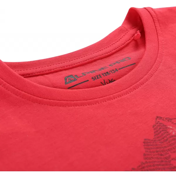  Tricou pentru copii ALPINE PRO ECOMO 4 VARIANTA ZMEURA PA 