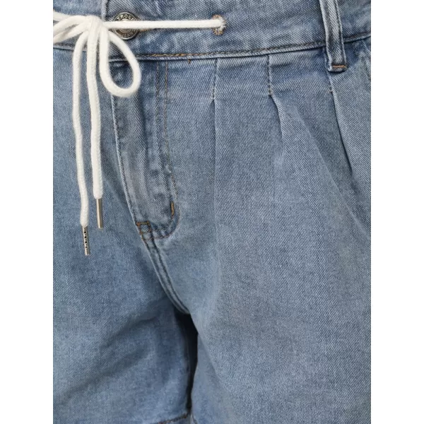  Pantaloni scurți de damă DSTREET SY0552 ALBASTRU 