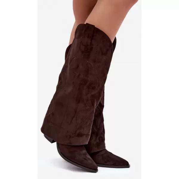  Cizme de cowboy dama BOTO 2588A MARO 