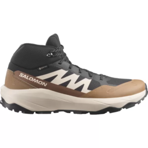  Pantofi pentru bărbați SALOMON OUTSCAPE MID GTX L45410800 NEGRU/ZI PLOIOASĂ/MARO COIOT 