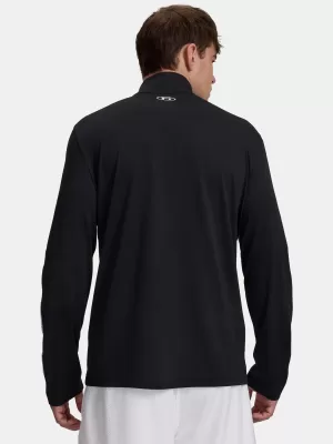 Tricou pentru bărbați UNDER ARMOUR UA TECH TAPING 1/2 ZIP 6012357-001 NEGRU