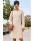 Rochie de dama tricotata ALTISPORT ISIDORE BEJ DESCHIS