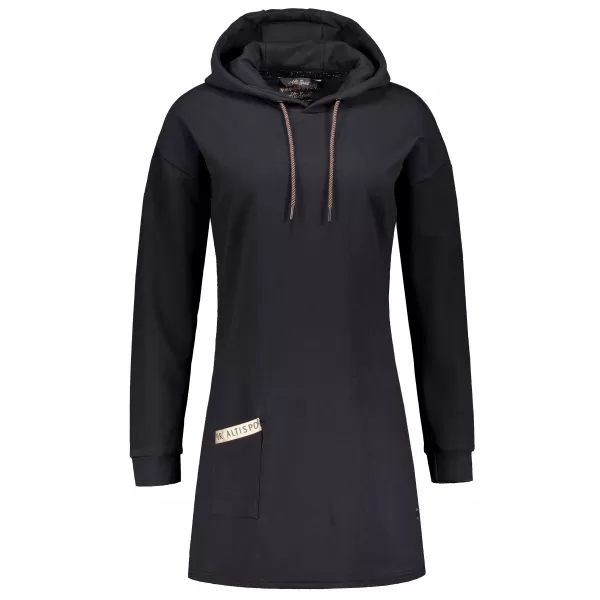  Hanorac de dama ALTISPORT IVIE NEGRU 