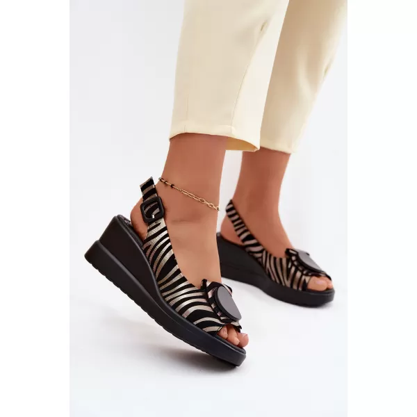  Sandale de dama ARTIKER 58C0295 NEGRU 