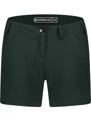 Pantaloni scurți de damă NORDBLANC WINK NBSPL8355 VERDE ÎNCHIS
