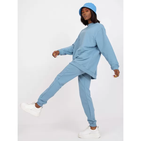 Hanorac de dama BASIC FEEL GOOD AP-BL-A-R001 ALBASTRU DESCHIS 