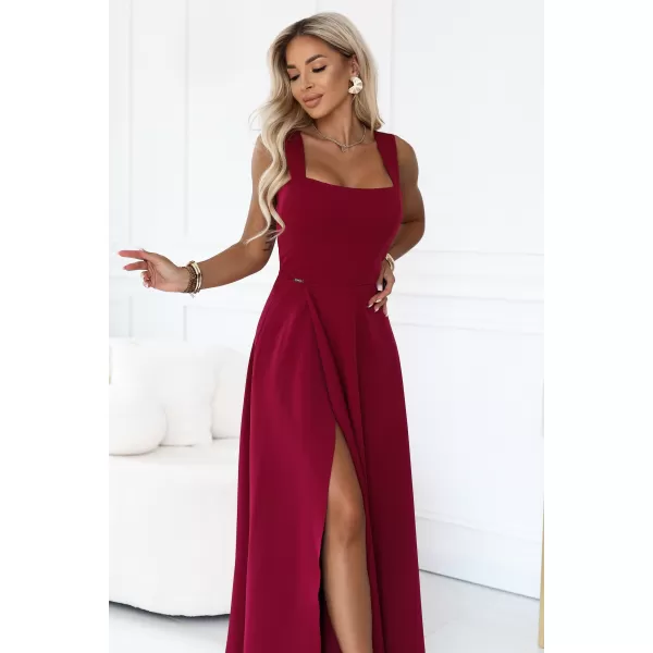  Rochie NUMOCO 633-6 CLARET 