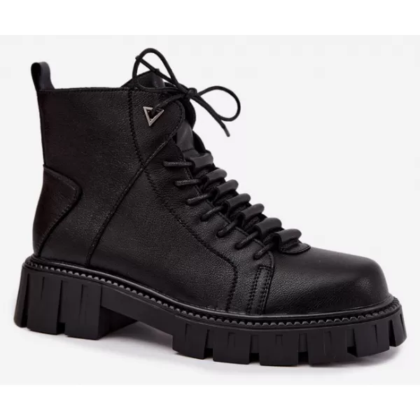  Botine de dama D&A JC62-1044 NEGRU 