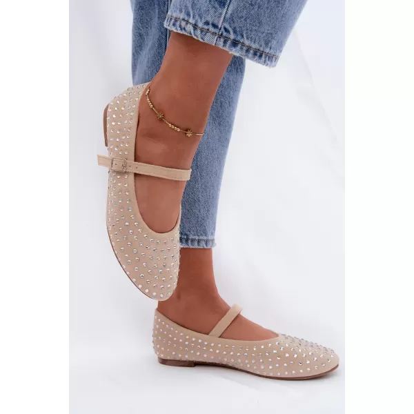  Balerini de dama BOTO 9748 BEJ 