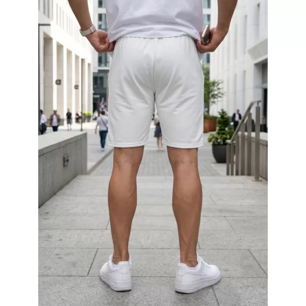  Pantaloni scurți pentru bărbați DSTREET SX2630 ALB 