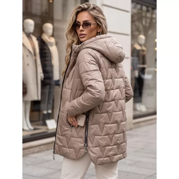  Geaca de dama DSTREET TY5793 CARAMEL 