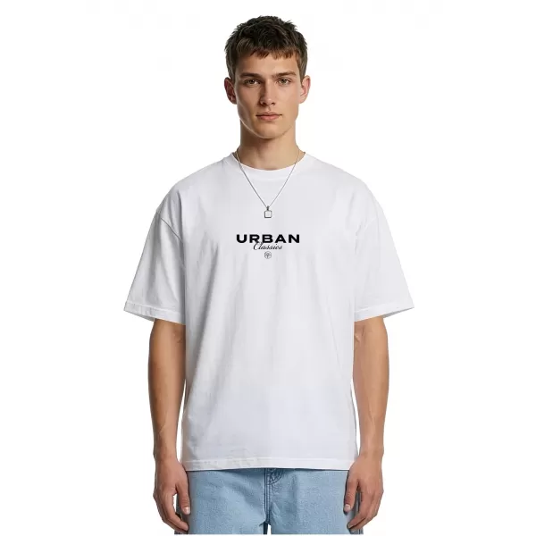  Tricou pentru bărbați URBAN CLASSICS TB8665 ALB 