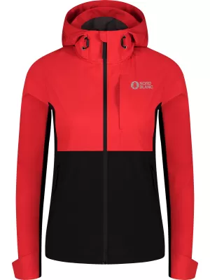 Jachetă softshell pentru femei NORDBLANC BLINK NBSSL8320 ROŞU
