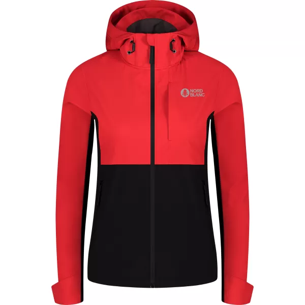  Jachetă softshell pentru femei NORDBLANC BLINK NBSSL8320 ROŞU 