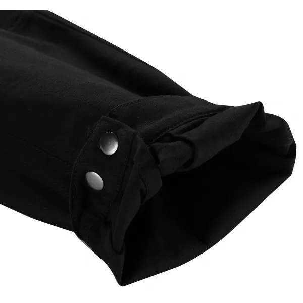  Pantaloni de dama din bumbac ALPINE PRO ZAMENA NEGRU 
