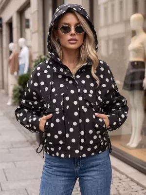 Geaca de dama DSTREET TY6035 NEGRU