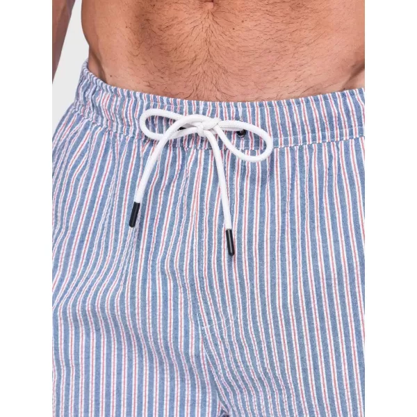  Pantaloni scurți pentru bărbați OMBRE OM-SRSS-0214 ALBASTRU STINS 