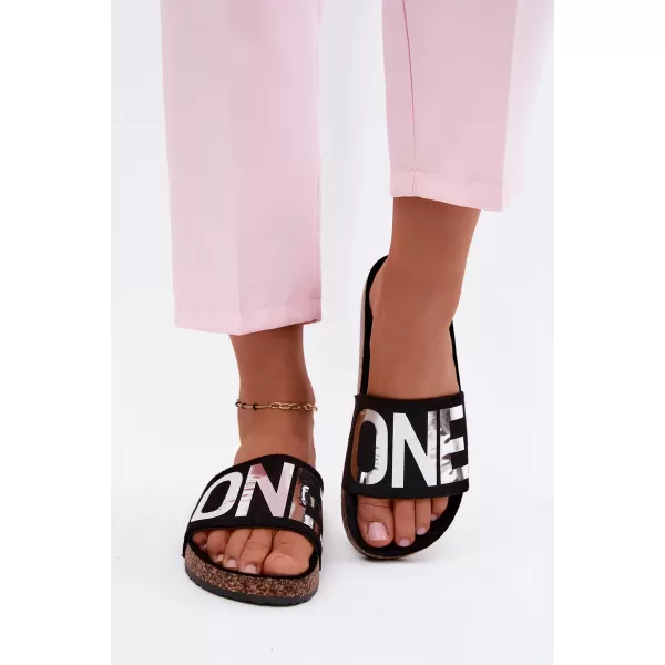  Papuci de damă VINCEZA 22-2217 NEGRU 