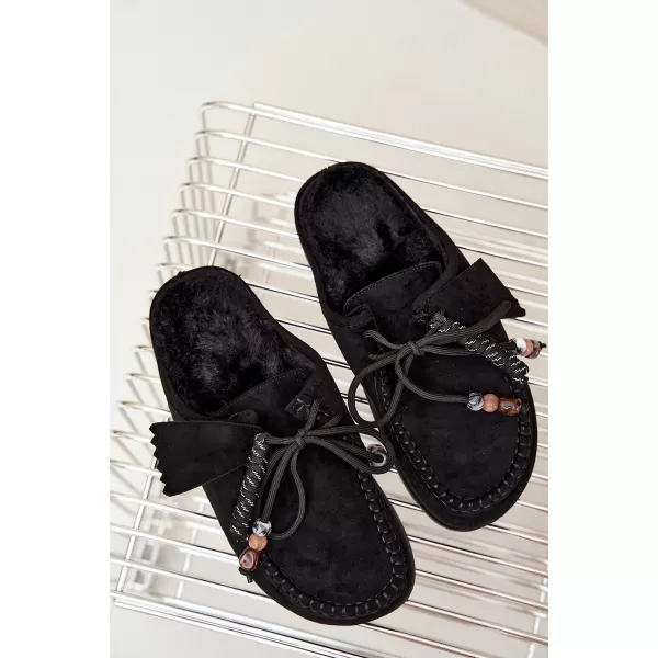  Papuci de damă BOTO 5002 NEGRU 