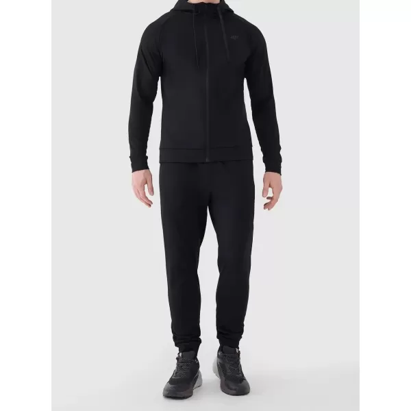  Pantaloni pentru bărbați 4F WMM00TFTRM1067 NEGRU ADÂNC 