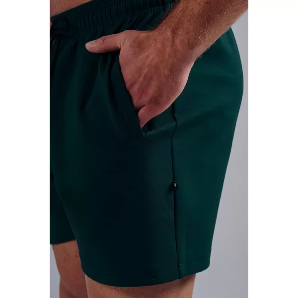  Pantaloni scurți de antrenament supradimensionați NEBBIA PRIMAL 876 VERDE ÎNCHIS 