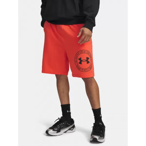  Pantaloni scurți pentru bărbați UNDER ARMOUR RIVAL LW GRAPHIC SHORTS 6014689-690 ROŞU 