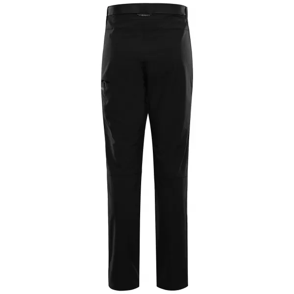  Pantaloni softshell pentru bărbați ALPINE PRO CORB NEGRU 