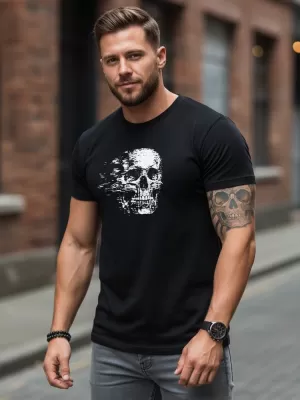 Tricou pentru bărbați DSTREET NX086R NEGRU