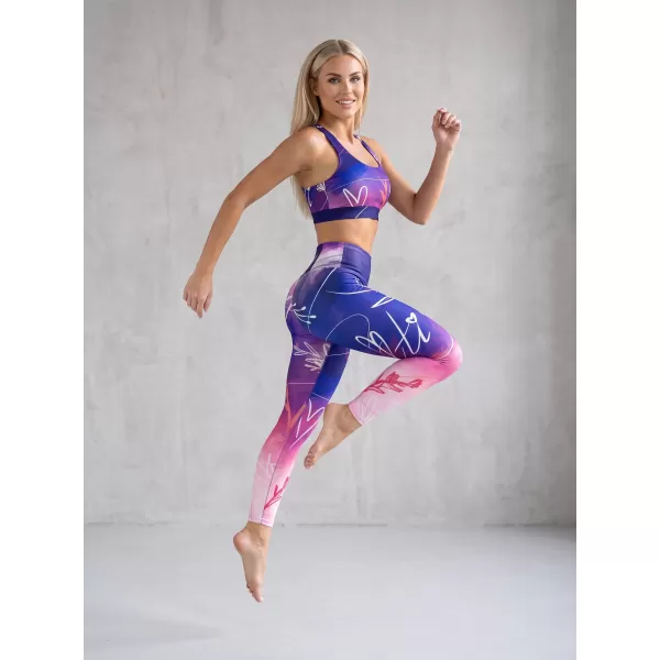  Jambiere lungi premium pentru femei (dimensiuni noi) ALTISPORT VOJ/ALW083LEG05 VIOLET 