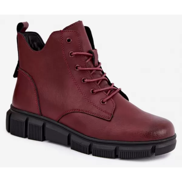  Pantofi de dama BOTO 26BT17-9301 BURGUNDIA 