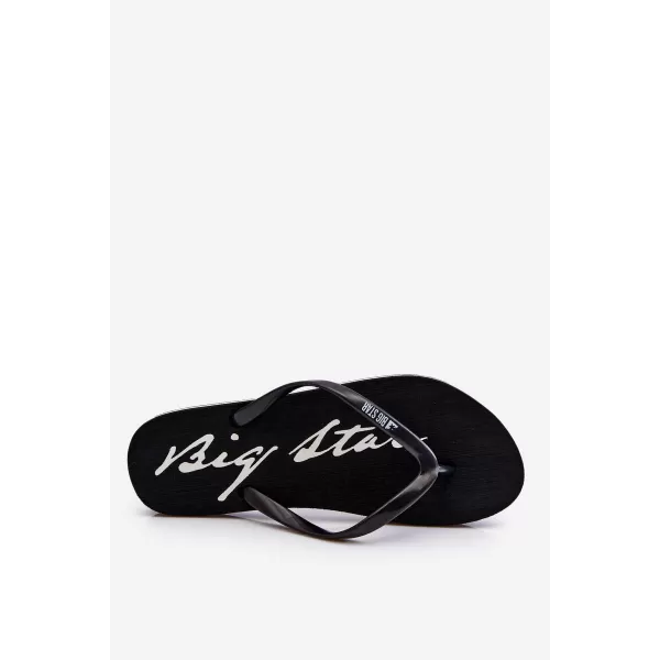  Șlapi de damă BIG STAR SHOES LL274761 NEGRU 
