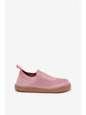 Pantofi pentru copii MILAMI BF-KNIT/10 ROZ