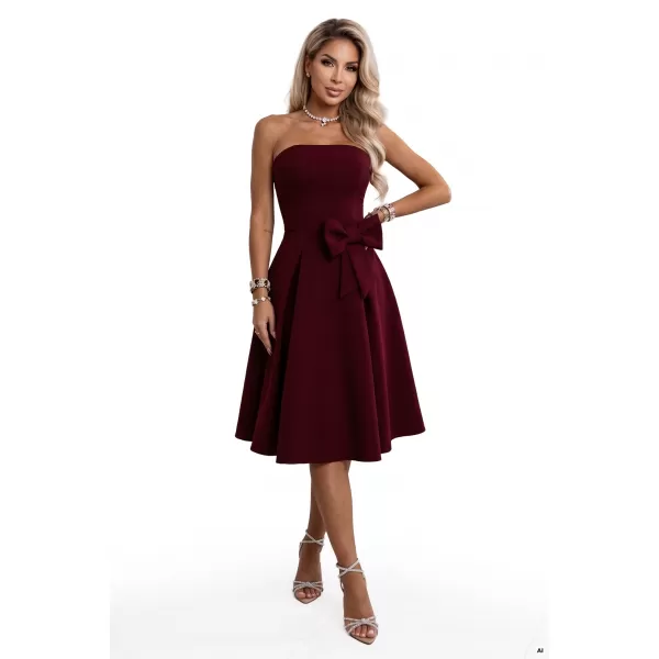  Rochie NUMOCO 692-3 CLARET 