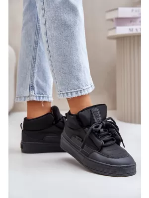 Oameni de zăpadă pentru femei BIG STAR SHOES OO274A530 NEGRU