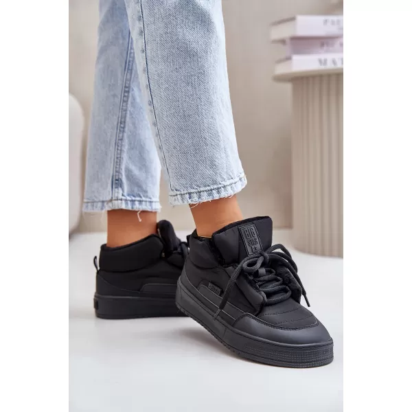  Oameni de zăpadă pentru femei BIG STAR SHOES OO274A530 NEGRU 