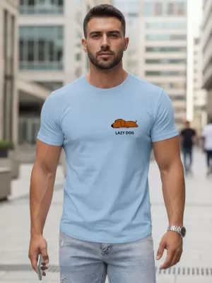 Tricou pentru bărbați DSTREET NX5096R-SK ALBASTRU DESCHIS
