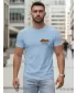 Tricou pentru bărbați DSTREET NX5096R-SK ALBASTRU DESCHIS