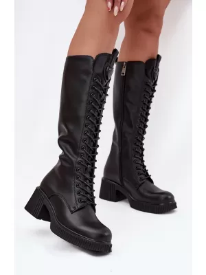 Cizme de dama VINCEZA 66804 NEGRU
