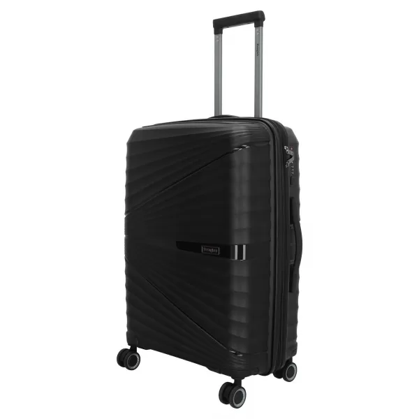  valiză Shell BEAGLES TRAVEL M 25138 NEGRU 
