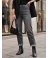Pantaloni de dama DSTREET UY3114 GRI DESCHIS