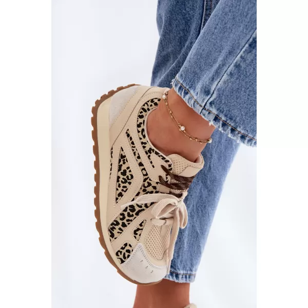  Adidași de damă BIG STAR SHOES TT274549 BEJ 