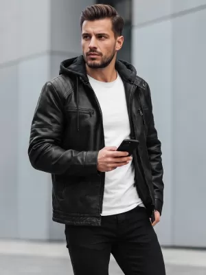 Jachetă pentru bărbați DSTREET TX5145 NEGRU