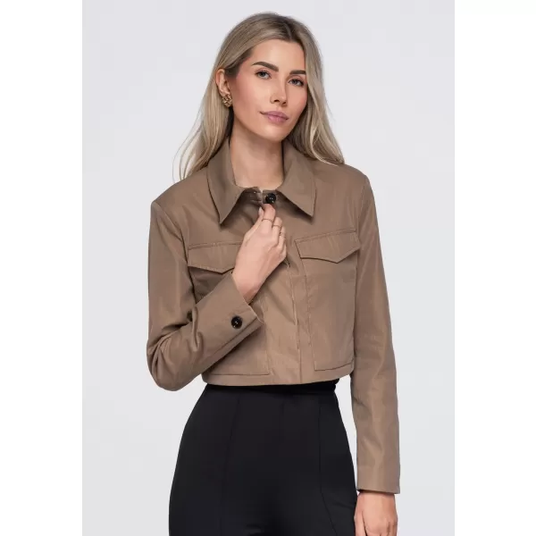  Geaca de dama OMBRE OW-BL-E0007 BEJ 